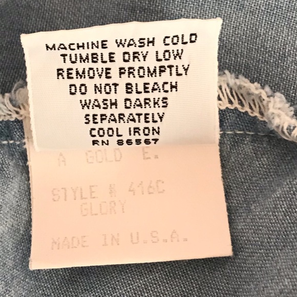 Agolde Sleeveless Button Down Denim Blouse - Picture 12 of 12